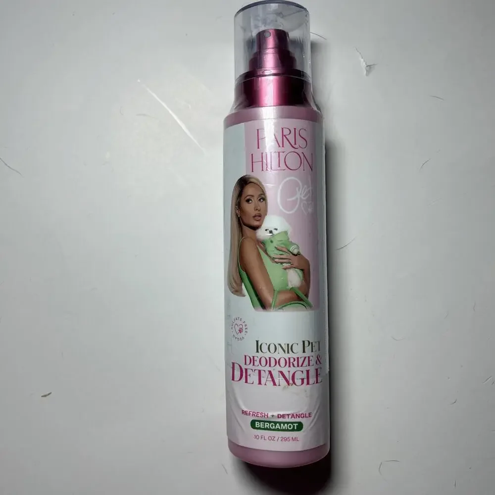 Paris Hilton SET OF TWO Pet Dog Detangle Bergamont AND Paw Repair Creme